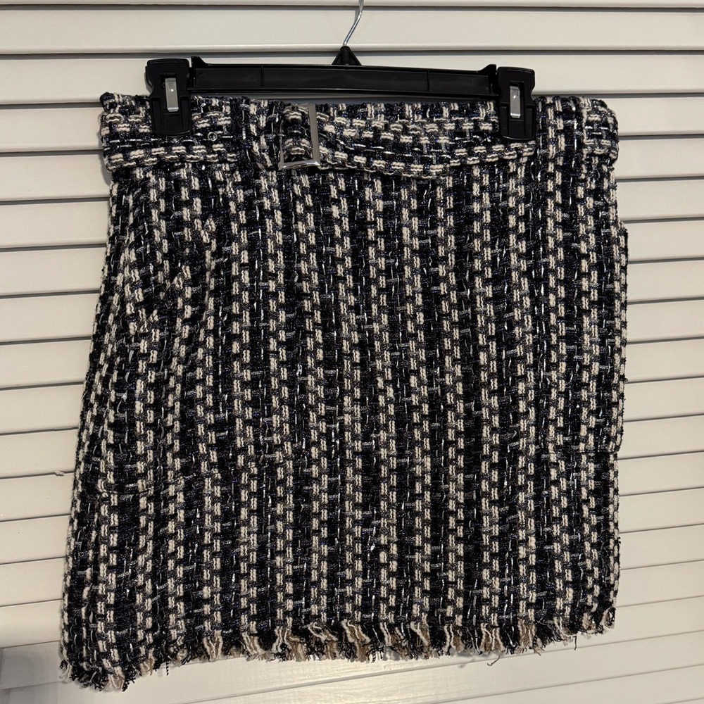 Ramy Brook Tweed Mini Skirt